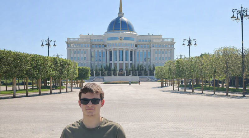 Il Palazzo Presidenziale Ak Orda nella nuova Astana